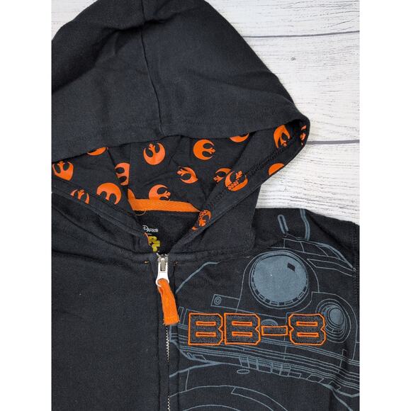 9/10 Disney Parks BB-8 Zip Hoodie - Picture 2 of 5